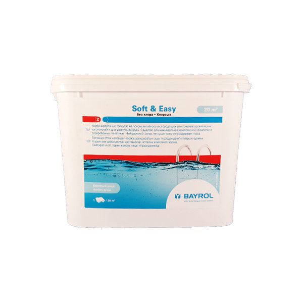 Easy end. Софт энд ИЗИ 4,48 кг Bayrol. Bayrol Soft and easy химия для бассейнов. Soft easy Bayrol 5. Софт энд ИЗИ 5,04 кг.