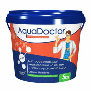 Дезинфектант на основе хлора быстрого действия AquaDoctor C-60 5 кг гранулы