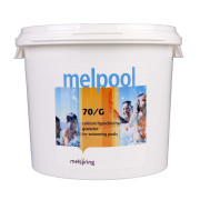 Дезинфектант для бассейна на основе гипохлорита кальция Melpool 70/G в гранулах 1 кг